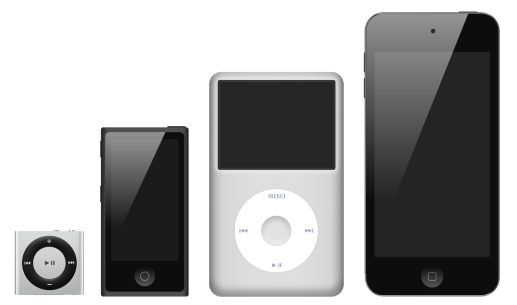 iPod evolution