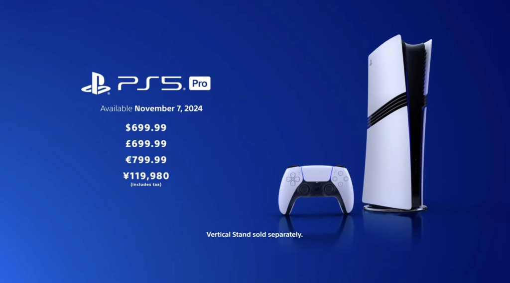 PlayStation 5 Pro price and launch details