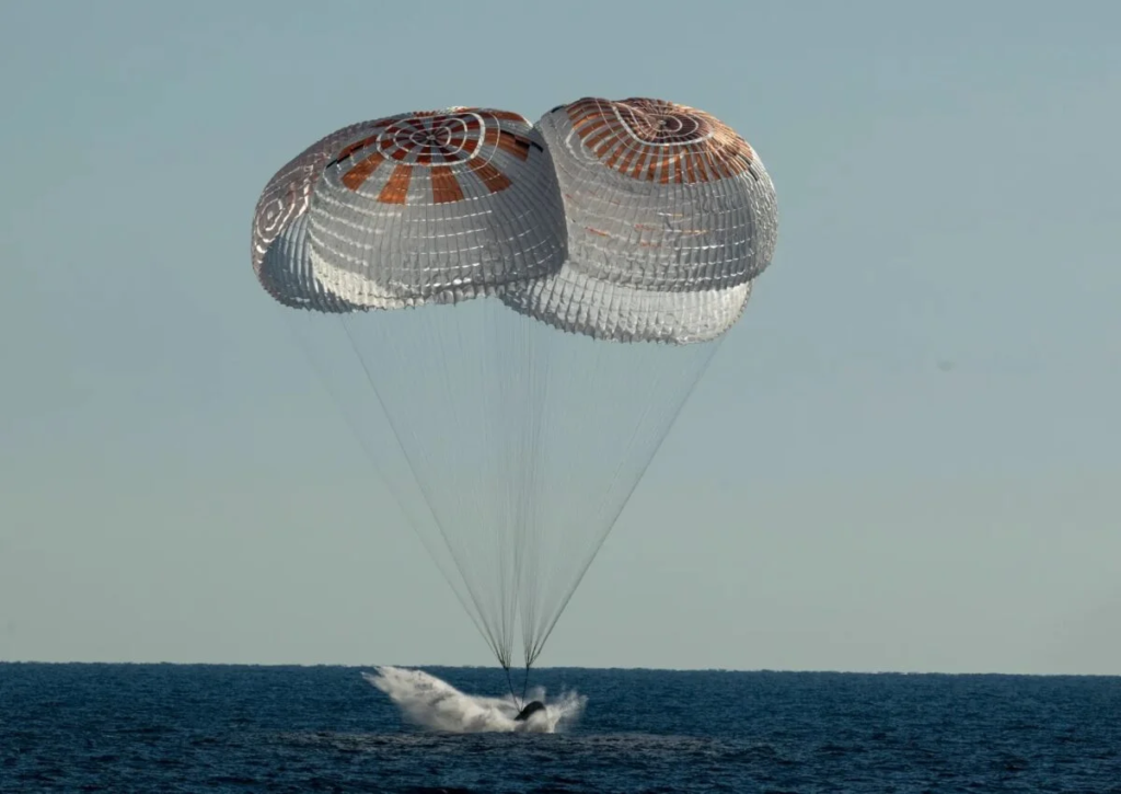 splashdown landing