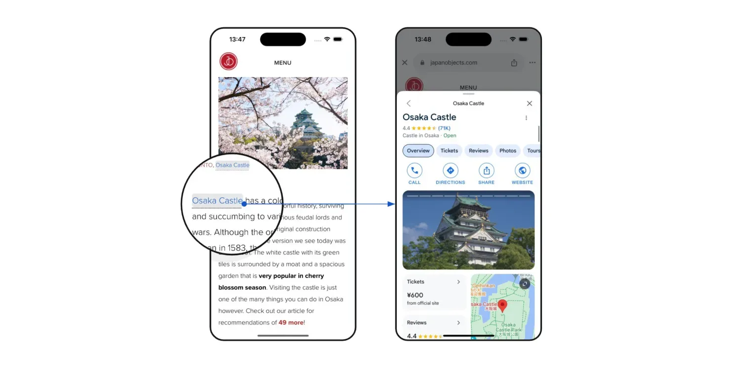 Google iOS links now inject searches into third-party websites