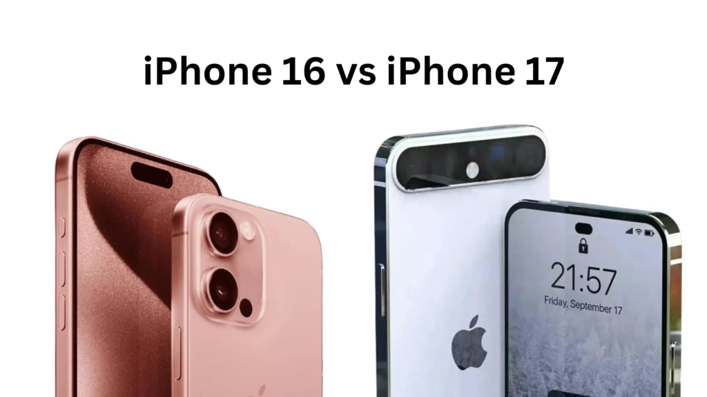 iPhone 17 vs 16 camera