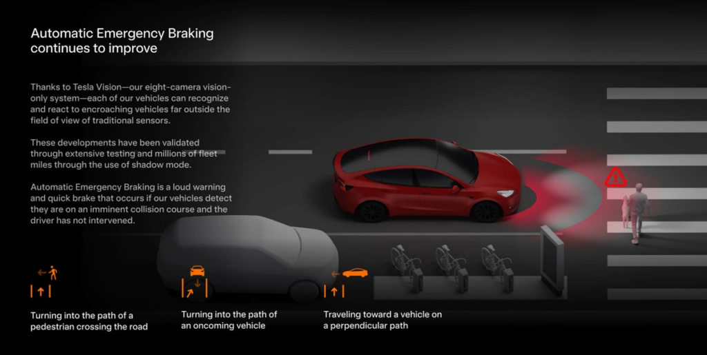 Tesla safety features